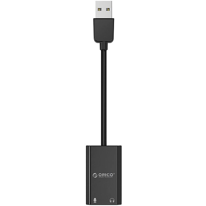 Внешняя звуковая карта Orico SKT2 Black - рис.0