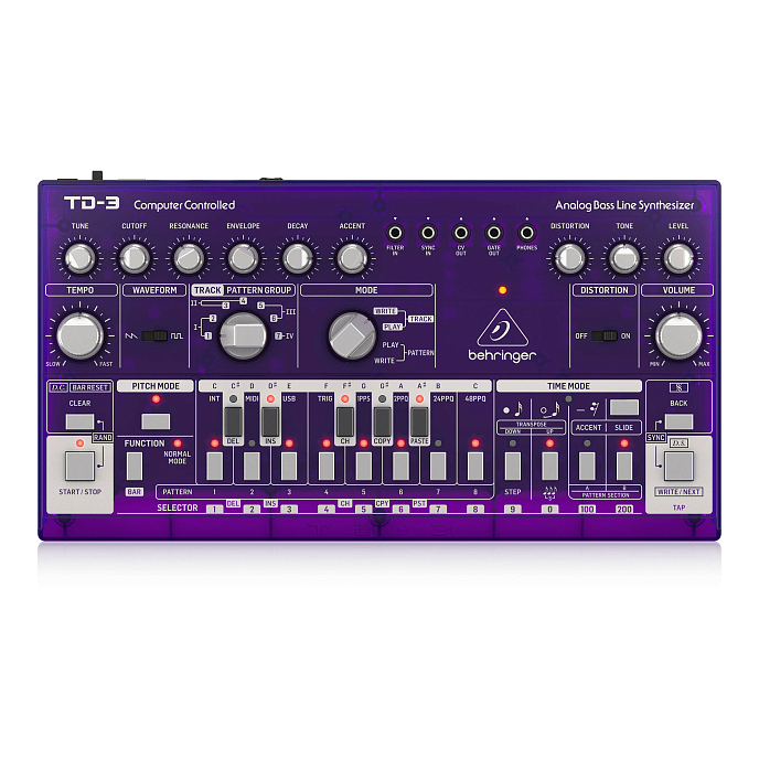 Синтезатор Behringer TD-3 Purple - рис.0