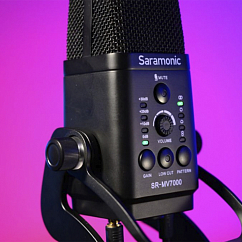 Микрофон студийный Saramonic SR-MV7000 Black
