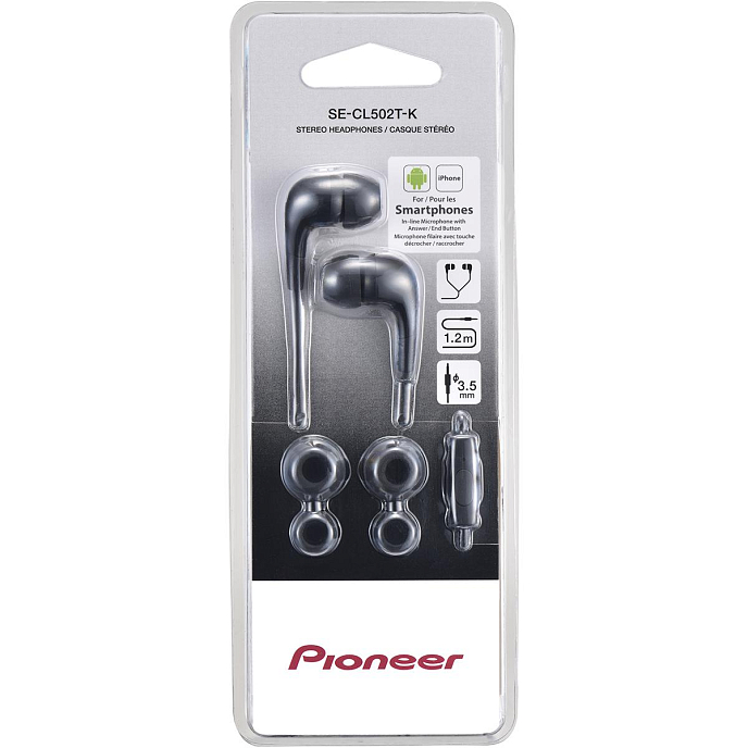 Наушники Pioneer SE-CL502T K - рис.1