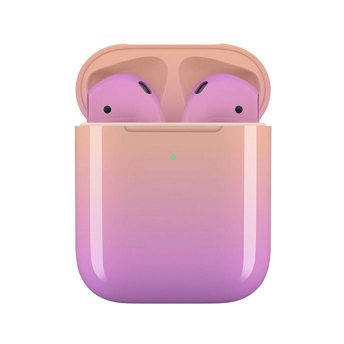 Беспроводные наушники Apple AirPods 2 Pink Gradient - рис.0