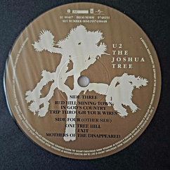 Виниловая пластинка U2 - The Joshua Tree LP