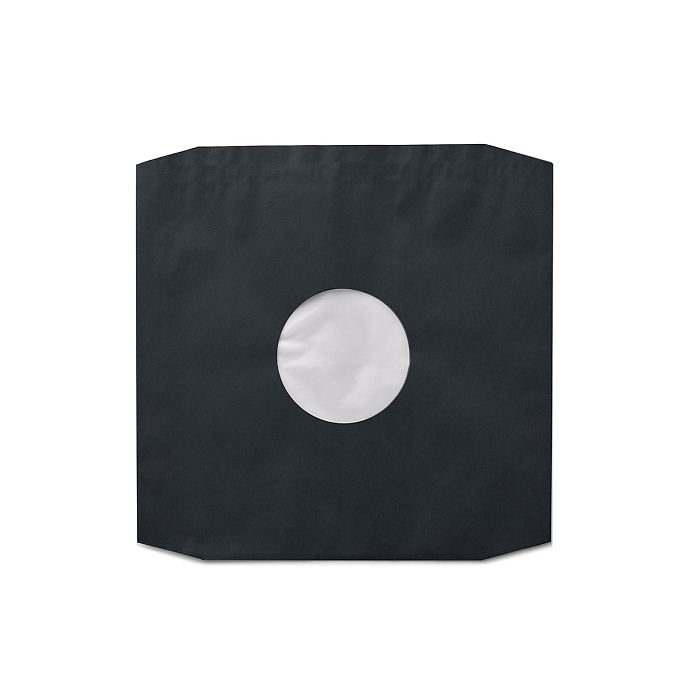 Конверт для пластинок внутренний Analog Renaissance Audiophile Paper+Plastic 25 Black - рис.2