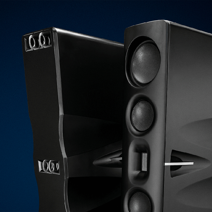 Напольная акустика Borresen Z5 Cryo Black Matte - рис.1
