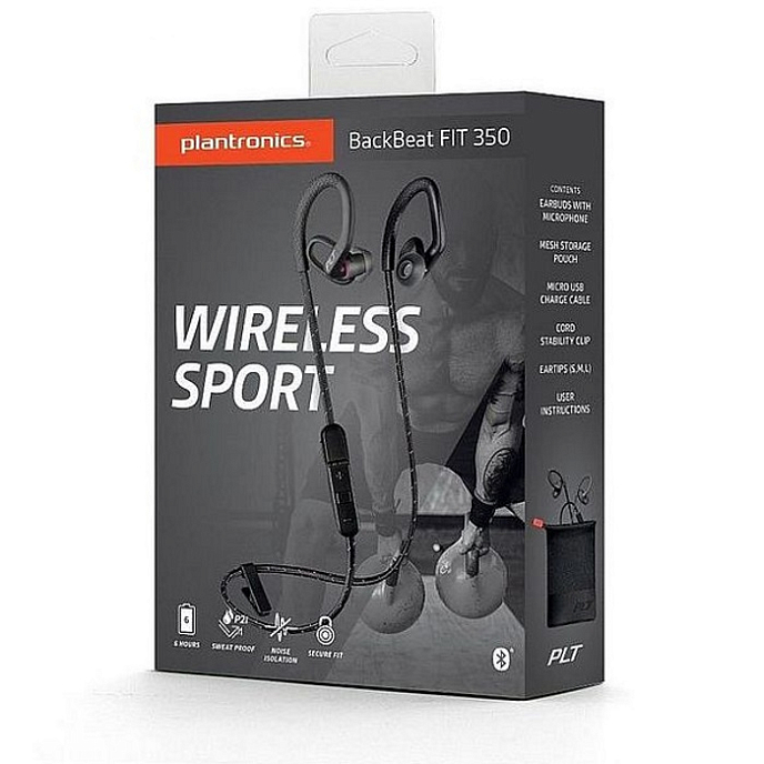 Наушники Plantronics BackBeat FIT 350 Black - рис.2