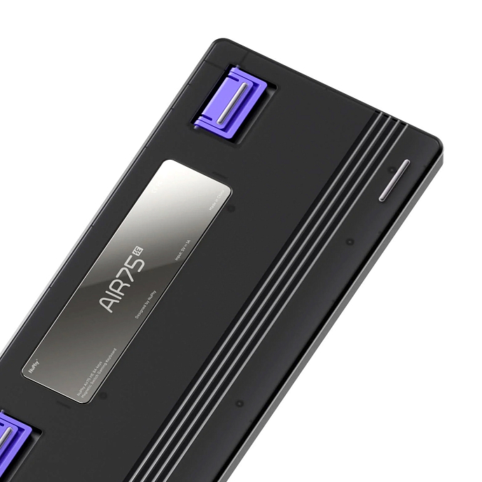 Клавиатура NuPhy Air75 HE (Low-Profile Magnetic Jade Switch) Space Silver - рис.4