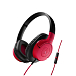 - рис.0 Наушники Audio-Technica ATH-AX1iS RD - рис.0