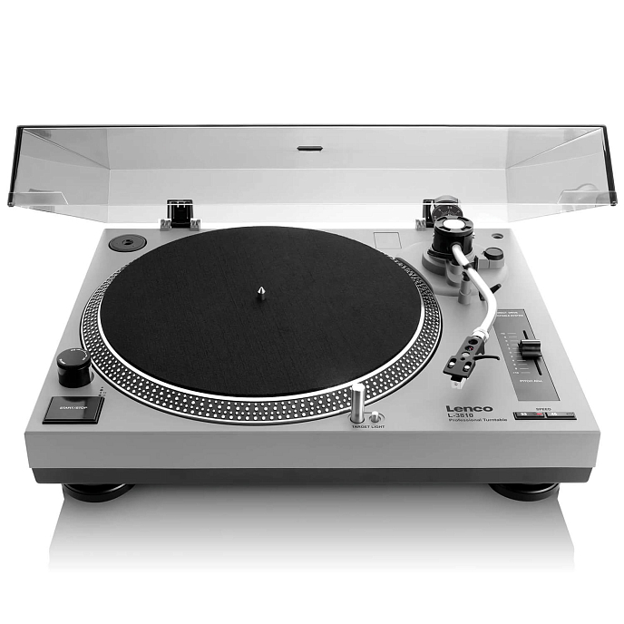 Проигрыватель винила Lenco L-3810 Grey - рис.0