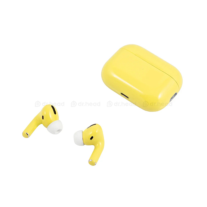 Беспроводные наушники Apple AirPods Pro 2nd gen with MagSafe USB-C (2023) Lemon Gloss - рис.4