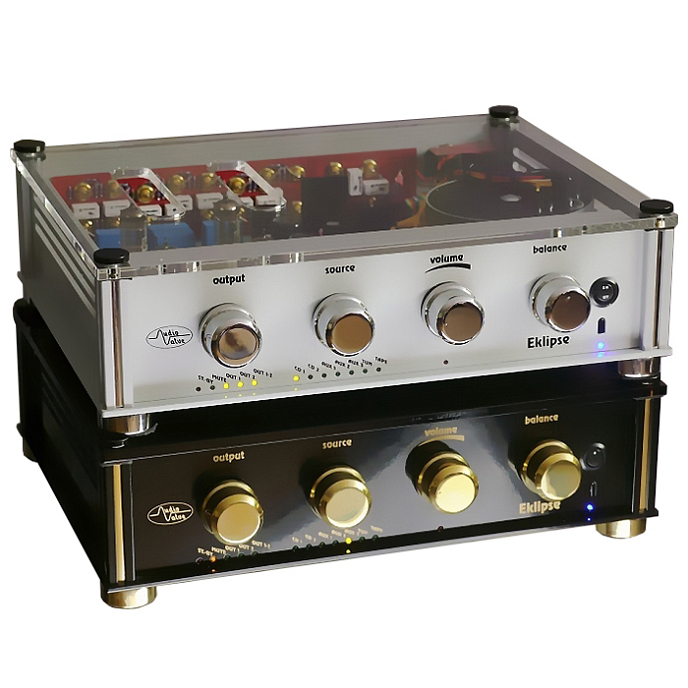 Предусилитель AudioValve Eclipse black/gold - рис.0