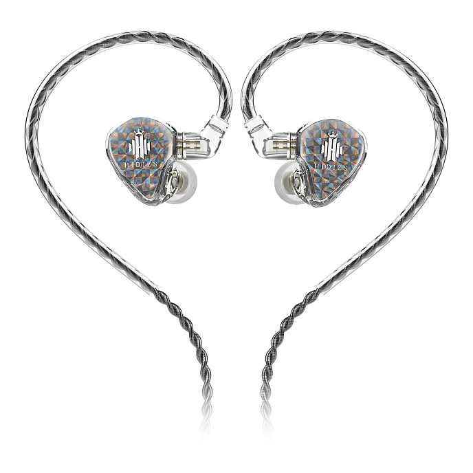 Наушники внутриканальные Hidizs MS1 Galaxy without mic Transparent - рис.0