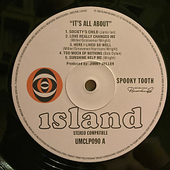 Виниловая пластинка Spooky Tooth - It's All About LP