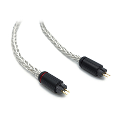 Кабель Nobunaga Labs Vision Vesta Omega Silver 2-pin - 3.5mm