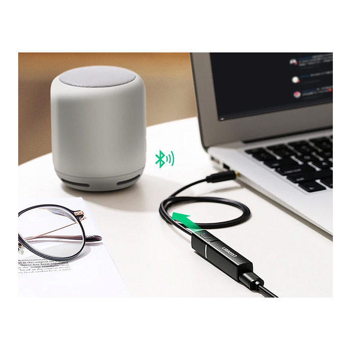 Приемник Ugreen CM107 Bluetooth Transmitter 3.5mm Black - рис.2