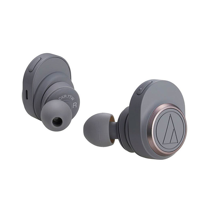 Наушники Audio-Technica ATH-CKR7TW Grey - рис.0