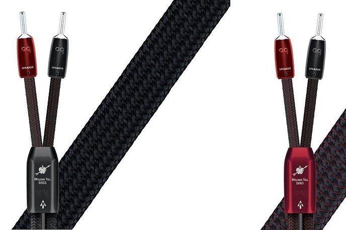 Кабель AudioQuest William Tell Treble + William Tell Bass BiWire Banan 3 m - рис.0