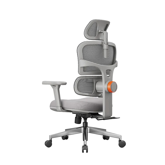 Компьютерное кресло FoxGear NETZ XO Office Edition Grey - рис.4