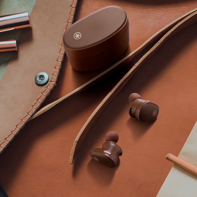 Беспроводные наушники Yamaha TW-E5B Brown - рис.1