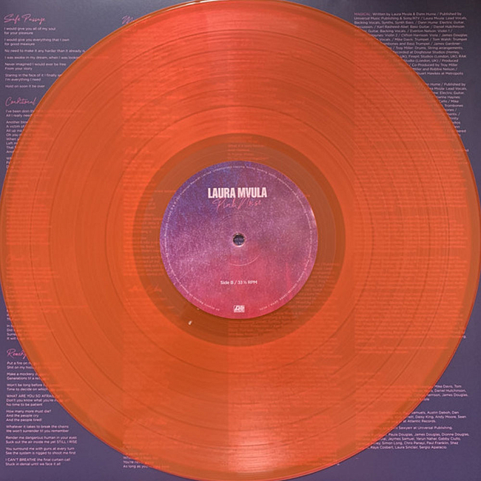 Виниловая пластинка Laura Mvula - Pink Noise Coloured LP - рис.3