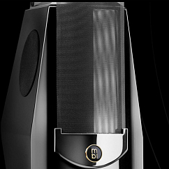 Полочная акустика MBL 120 (w/o stand) Piano Black Gold