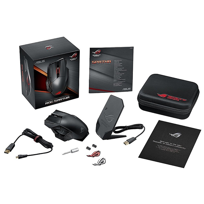 Мышь Asus ROG Spatha Black - рис.1