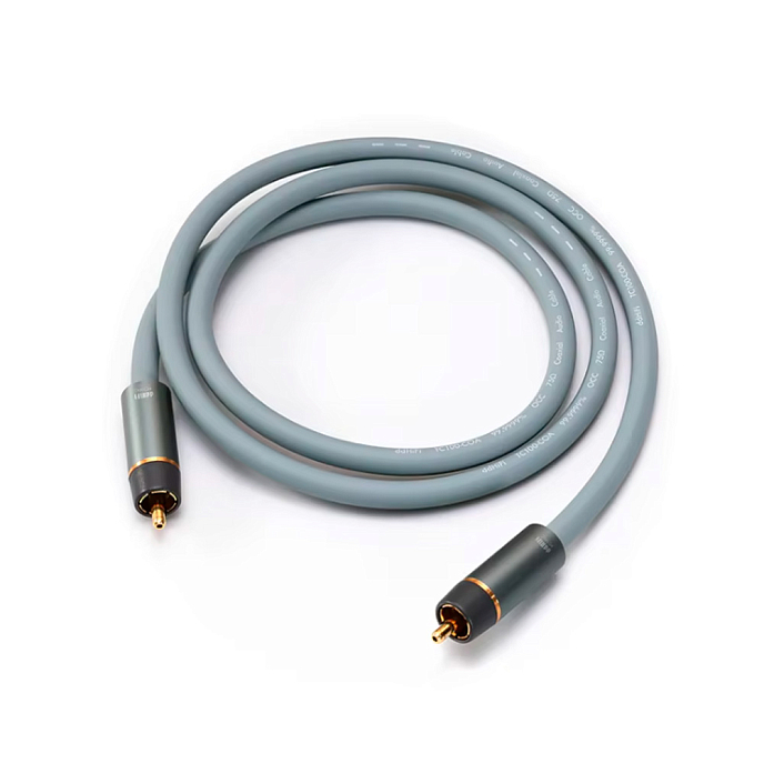 Кабель ddHiFi RC100C RCA Plug OCC Copper Coaxial 0.5m - рис.0