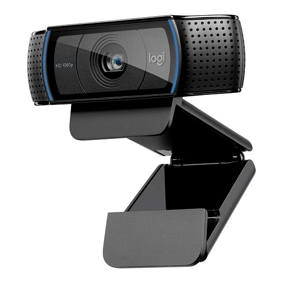 Видеокамера Logitech HD Pro Webcam C920 Black - рис.0