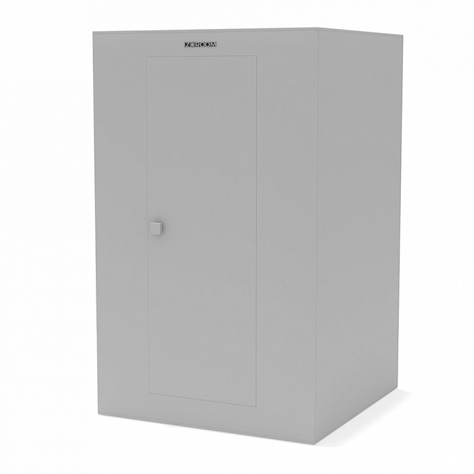 Акустическая кабина IzoRoom Standard Plus without window Steel Blue - рис.1