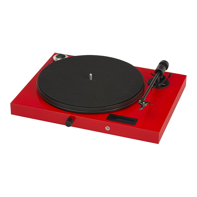 Проигрыватель винила Pro-Ject JUKE BOX E (OM 5e), RED - виниловый проигрыватель, цвет красный (SN 22S014460)_Уценка - рис.0