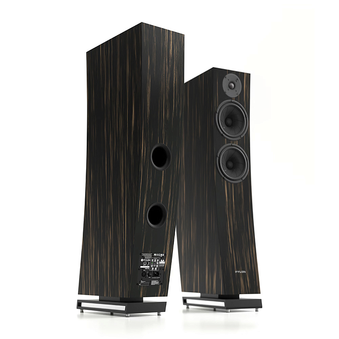 Напольная акустика Pylon Audio Jasper 25 MK II active + stereo hub American Walnut - рис.1