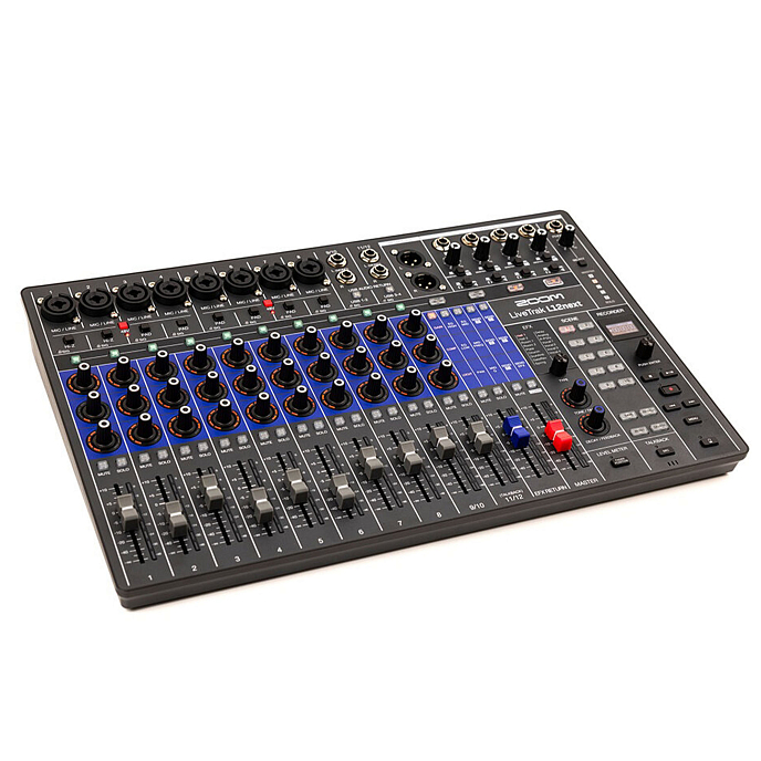 Микшерный пульт Zoom L-12next LiveTrak Black - рис.2
