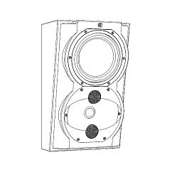 Настенная акустика Perlisten Audio R4s Piano White
