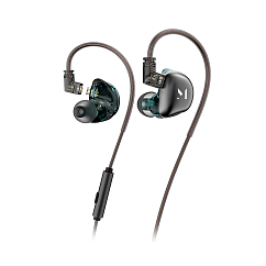 Наушники внутриканальные Music Public Kingdom IEM100M With Mic Black