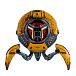 Портативная колонка Gravastar Mars Pro V2 Yellow - рис.0