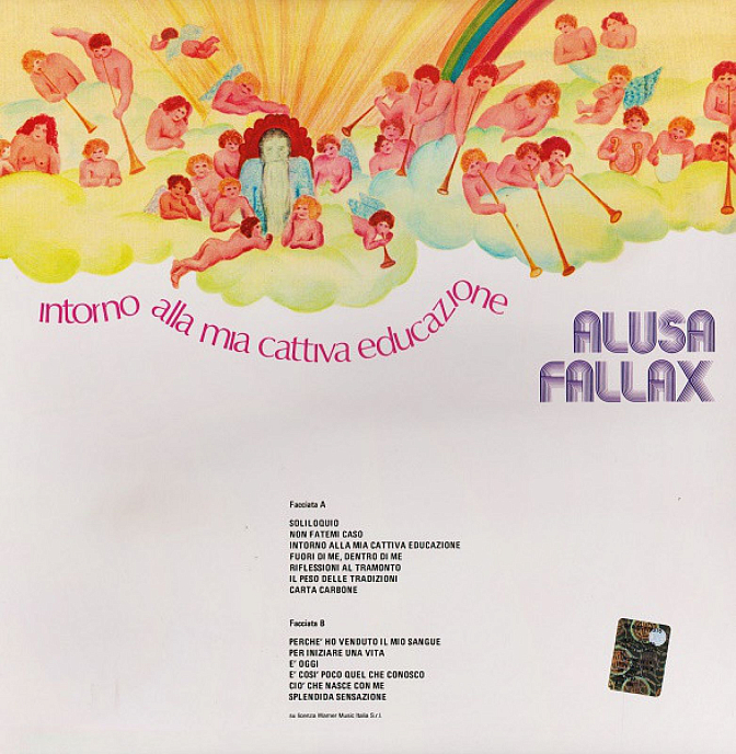 Виниловая пластинка Alusa Fallax – Intorno Alla Mia Cattiva Educazione LP Clear Red - рис.1