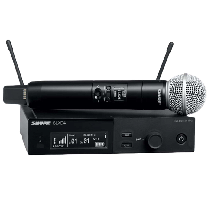 Радиосистема Shure SLXD24E SM58 - J53 - рис.0