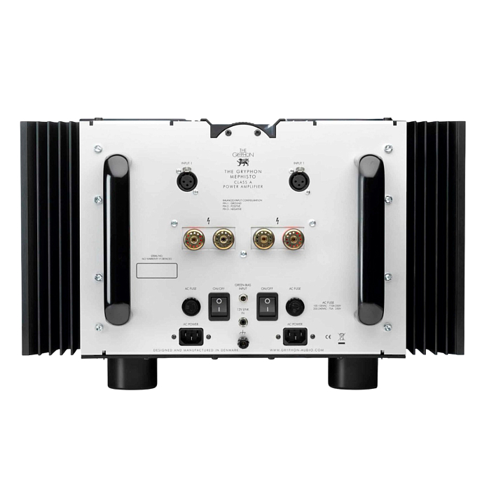 Усилитель мощности Gryphon Mephisto Stereo Black - рис.1