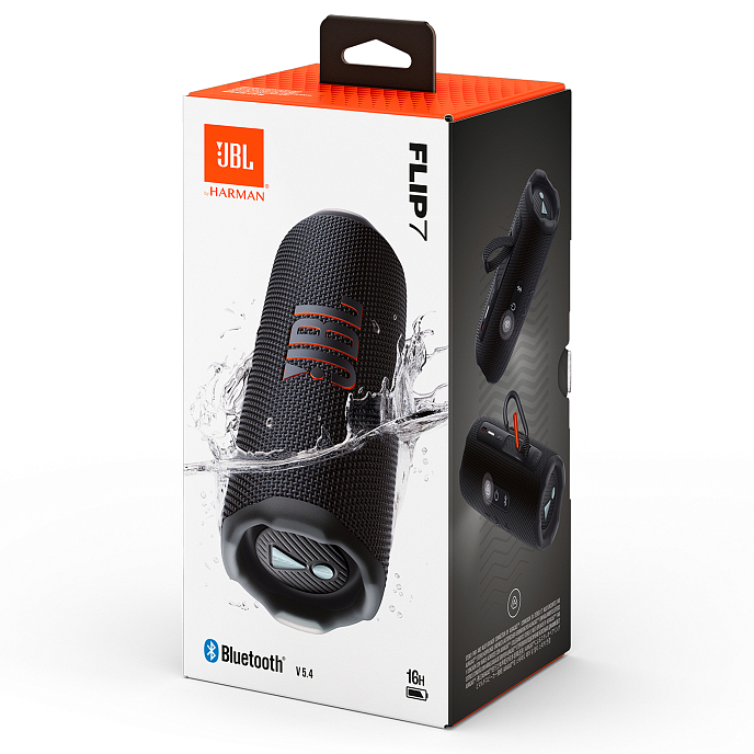 Беспроводная акустика JBL Flip 7 Black - рис.12