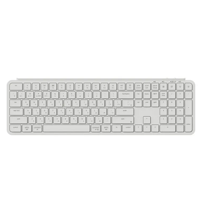 Клавиатура Keychron B6 Pro Ivory White - рис.0