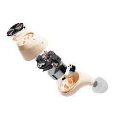 Беспроводные наушники Sudio T2 Sand