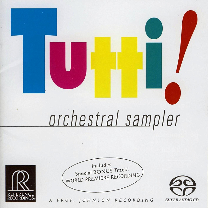 CD-диск Various Artists - Tutti! Orchestral Sampler SACD - рис.0