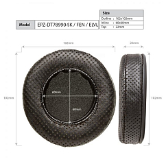 Амбушюры Dekoni Audio Elite Sheepskin Ear Pad Set for Beyerdynamic DT Series