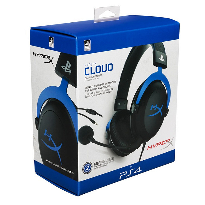 Игровая гарнитура HyperX Cloud for PS4 Blue - рис.8