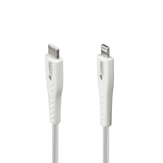 Кабель Lyambda LCLm25 USB Type-C/Lightning White - рис.3