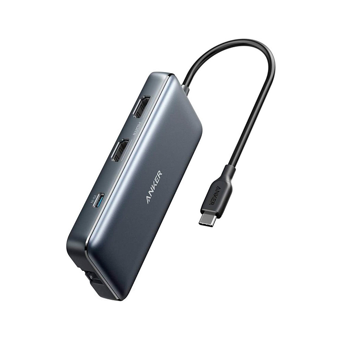 USB HUB Anker PowerExpand 8-in-1 USB-C PD Media Hub Black - рис.0