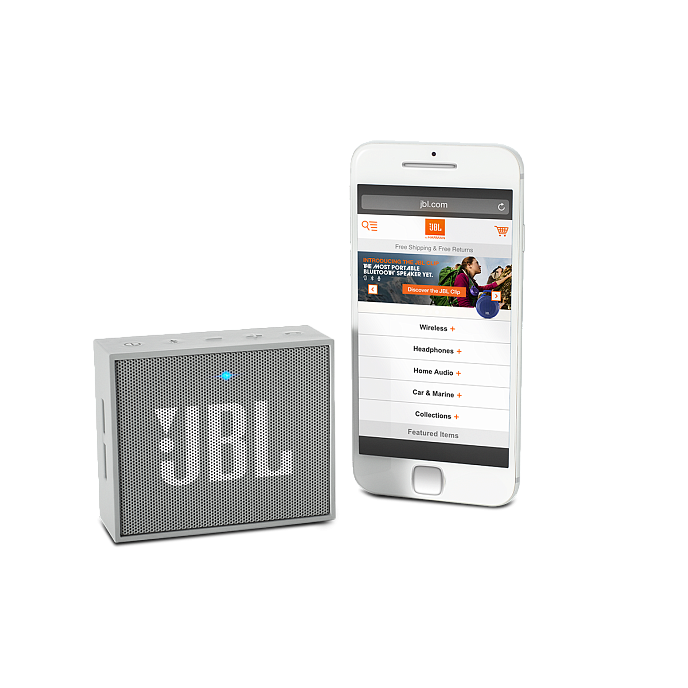 Портативная колонка JBL GO Gray - рис.4