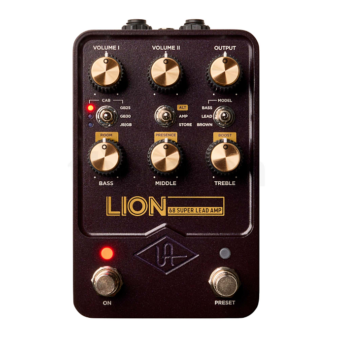 Студийное оборудование Universal Audio Lion 68 Super Lead Amp Black - рис.0