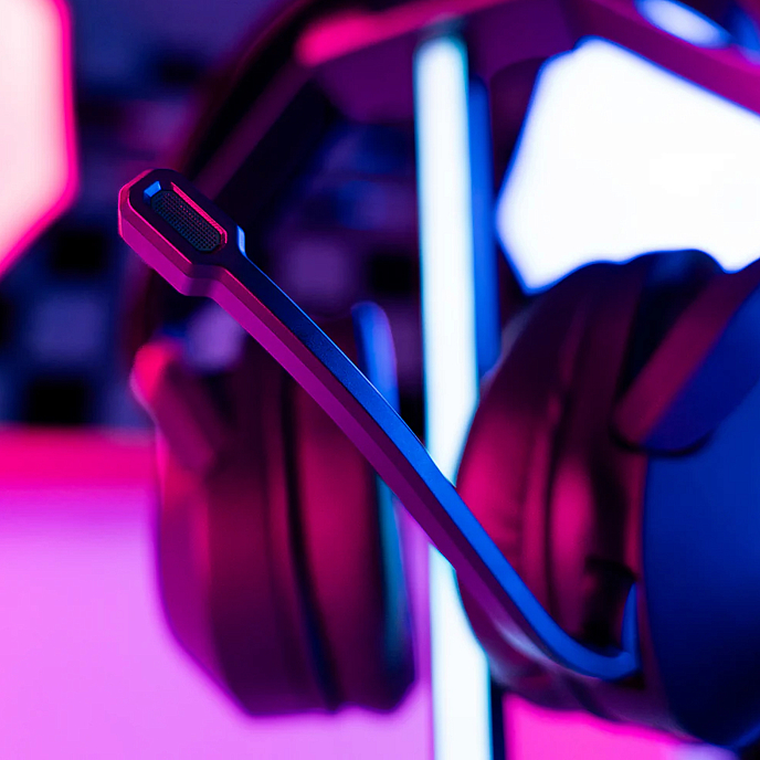 Игровая гарнитура Jlab Nightfall Wireless Gaming Headset Black - рис.4