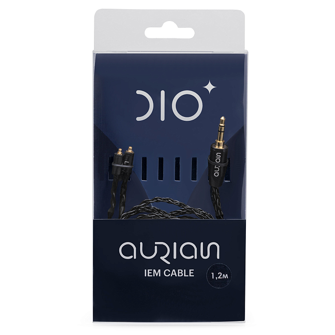 Кабель Aurian Cable Pro MMCX - 3.5mm Black 1.2m - рис.0