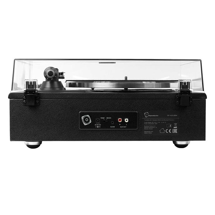 Проигрыватель винила Reproductor RP-420UBBK Black - рис.6